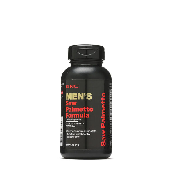 GNC Saw Palmetto 500mg 120 Tabletas para la próstata en Ecuador