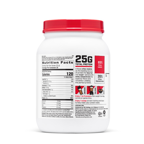 GNC Pro Performance 100% Whey (25 Servidas) - GNC Ecuador