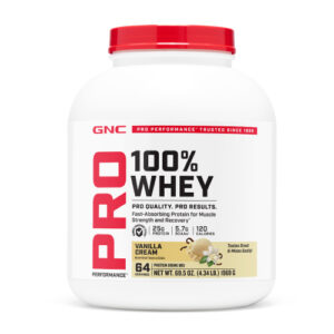 Proteína GNC Pro Performance 100% Whey 64 Servidas Vanilla Cream en Ecuador
