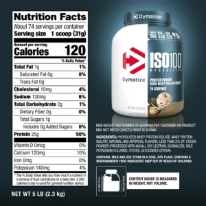 ISO 100 WHEY PROTEIN ISOLATE 74 servings - GNC Ecuador