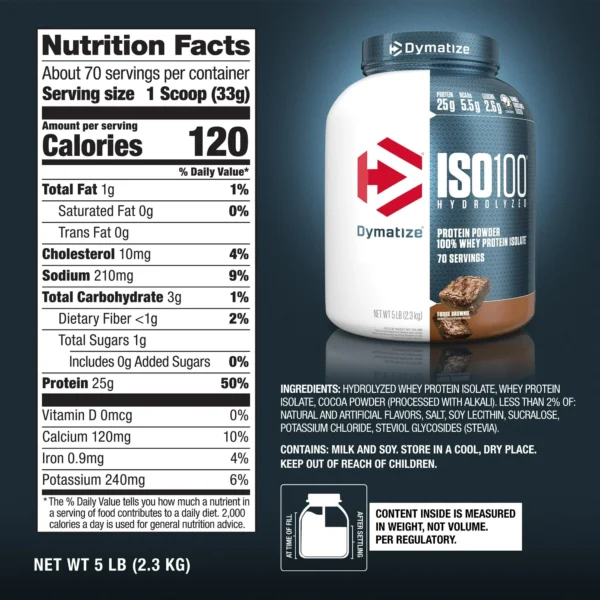 ISO 100 WHEY PROTEIN ISOLATE 70 servings - GNC Ecuador