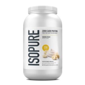 Isopure Proteína de 66 servidas sabor Creamy Banana en GNC Ecuador