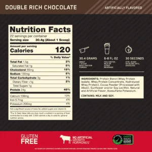 GOLD STANDARD 100% WHEY 29 servings - GNC Ecuador