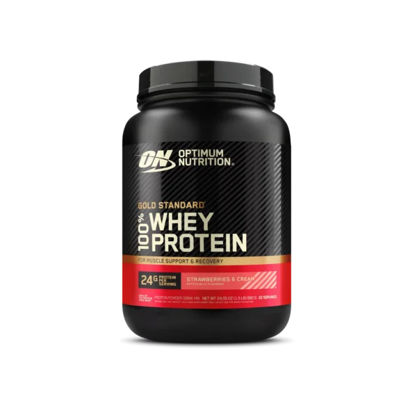 Proteína Gold Standard 100% Whey (22 servidas) de Optimum Nutrition en GNC Ecuador