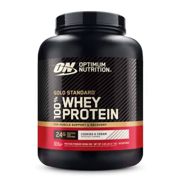 gold-standard-100-whey-protein-68-servidas Proteína Gold Standard 100% Whey (68 servidas) de Optimum Nutrition en GNC Ecuador