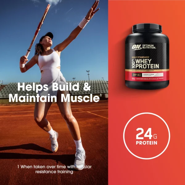 GOLD STANDARD 100% WHEY 68 servings - GNC Ecuador